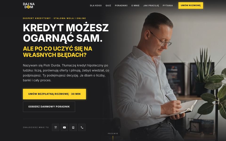 Strona dajnadom.pl